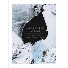 (英文圖書) Antarctic Atlas: New Maps and Graphics That Tell the Story of a Continent 精裝版, Particular Books, 英文