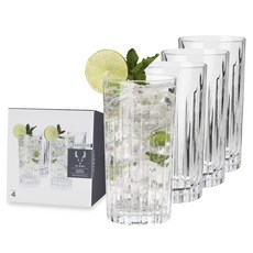 VISKI 高球杯, 4個, 透明