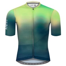 BAISKY百士奇自行車男款空力短車衣 追光 藍綠，透氣舒適，夏季騎行首選