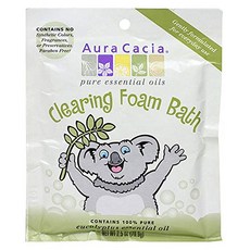 Aura Cacia 桉樹香泡沫入浴劑, 1入, 70.9g