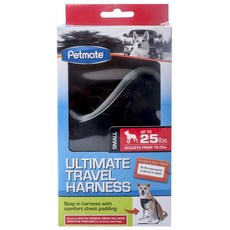 Petmate Ultimate Travel Harness 狗狗安全帶 黑色, 1個