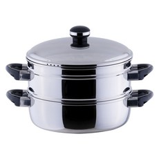 MIYAZAKI 宮崎製作所 不鏽鋼雙層蒸鍋, 1個, 25cm