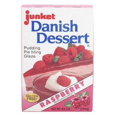 junket 甜點果凍粉 覆盆子口味, 134g, 1盒