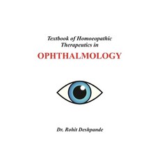 (英文圖書) Textbook of Homoeopathic Therapeutics in Ophthalmology 精裝版, Deshpande Publications, 英文
