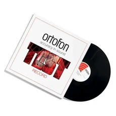 Ortofon 黑膠測試片 精準校正唱臂唱頭 專業調整工具, 一片, 黑色, 1個