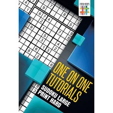 One on One Tutorials - Sudoku Large Print Hard 平裝版, Senor Sudoku, 英文