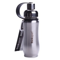 THINKSPORT 不銹鋼保溫運動水壺, 350毫升, 銀