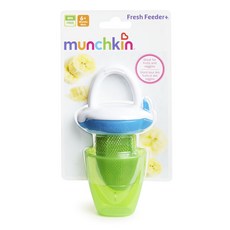 munchkin 網狀蔬果泥咬咬樂輔食器, 1個, 隨機出貨