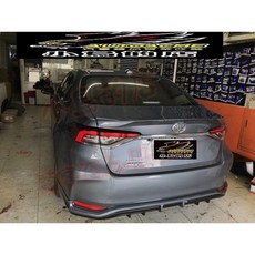 小鳥的店 豐田 2019-2020 ALTIS 12代 運動版 鴨尾尾翼 擾流板 改裝，提升操控穩定性, 雪貂白