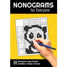 Nonograms for Everyone: 88 Nonogram Logic Puzzles (Griddlers / Hanjie / Picross) 平裝版, Independently Published, 英文