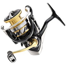 DAIWA Accelerator LT Spinning Reel 捲線器 5+1 5.3:1 EXLT2500D, 黑+金