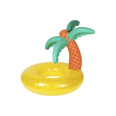 SUNNYLIFE Lux充氣環成人用泳圈, 1個, 熱帶島嶼