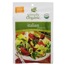 Simply Organic 義大利調味料, 1個, 20克