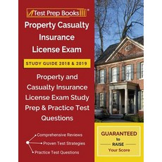 (英文圖書) Property Casualty Insurance License Exam Study Guide 2018 & 2019: Property and Casualty Insur... 平裝版, Test Prep Books, 英文
