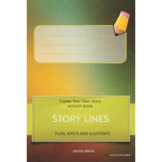(英文圖書)Story Lines - Create Your Own Story Activity Book Plan Write and Illustrate: Un... 平裝版, Independently Published, 英文