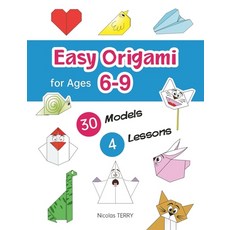(英文圖書)Easy Origami for Ages 6-9: 30 Simple Models and 4 Step-by-Step Lessons for Begin... 平裝版, Origami-Shop, 英文