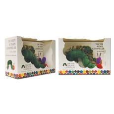 (英文圖書)The Very Hungry Caterpillar Board Book and Plush [With Plush] Boxed Set, World of Eric Carle, 英文, 盒裝套組