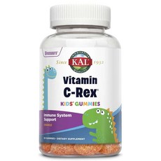 Kal C-Rex 兒童維生素橙味軟糖, 1個, 60入, 60顆