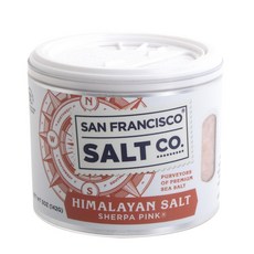 SAN FRANCISCO SALT COMPANY 喜馬拉雅鹽夏爾巴粉紅, 1個, 142克