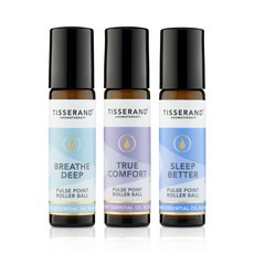 TISSERAND 滴莎藍德 The Little Box Pulse Point Roller Ball Pure Essential Oil Blend Slip, 3入, 10ml