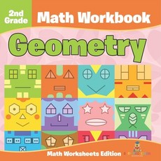 (英文圖書)2nd Grade Math Workbook: Geometry Math Worksheets Edition 平裝版, Baby Professor, 英文