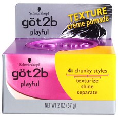 Schwarzkopf 施華蔻 持久髮蠟, 1個, 57克