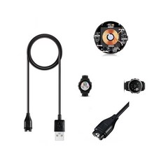 適用Garmin Fenix 7 Pro EPIX Pro Solar USB充電線, 直頭USB編織線50cm, 1個