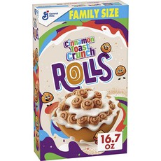 GENERAL MILLS 肉桂吐司造型麥片, 1盒, 473.4g