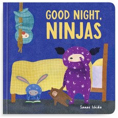 (英文圖書)Good Night Ninjas Board Books, Little Bigfoot, 英文, 硬頁書