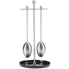 oenophilia Ice Chilling Wand Wine Cooler Stand 2 件套, 1個, 銀