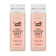 BADIA 喜馬拉雅山玫瑰鹽, 2罐, 1.13kg