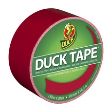 DUCK TAPE 紅色 48mm x 18.2m, 1個