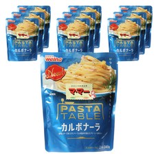 NISSIN 日清 Pasta Table卡波納拉義大利麵醬, 10包, 240g