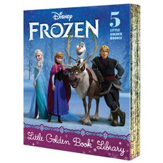 Frozen Little Golden Book Library (Disney Frozen): Frozen; A New Reindeer Friend; Olaf's Perfect Day... 精裝版, Random House Disney, 英文