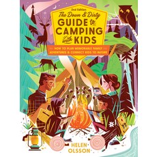 (英文圖書) The Down and Dirty Guide to Camping with Kids: How to Plan Memorable Family Adventures & Conn... 平裝版, Roost Books, 英文