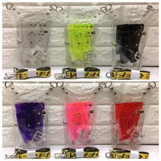 美髮學堂 透明剪刀包 日本網紅爆款 透明剪刀腰包 果凍剪刀包 可裝6隻剪刀髮型老師專用 美髮工具 潮流, 透明色