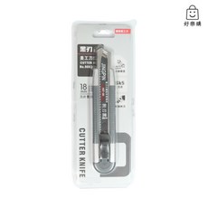 好樂購 9083 重型美工刀 18mm 黑刃 美工刀 黑刃美工刀 刀片 文具 推式美工刀, 詳見包裝