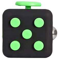 FUN EXPRESS 忙塊 指尖魔方 指尖魔方, 黑+綠