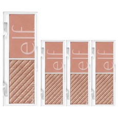 e.l.f. 臉部雙色打亮+腮紅 4.6g, 4入, Spiced Apple