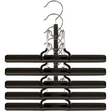 MAWA 褲夾衣架 M-26 褲架, 5件, 黑色的