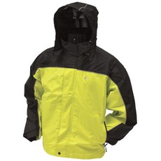 frogg toggs 公路夾克安全外套, 綠色+黑色