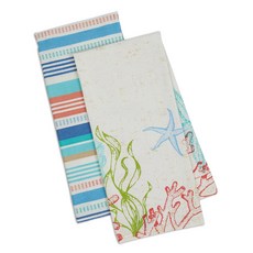 DESIGN IMPORTS 廚房餐巾布 2 件套, 1個, 混色