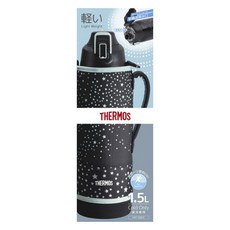 THERMOS 膳魔師 BKST真空隔熱運動水壺 FHT-1501F 1.5L, 1個, 黑星