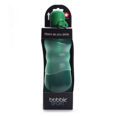 bobble 泡泡運動過濾水瓶, 綠
