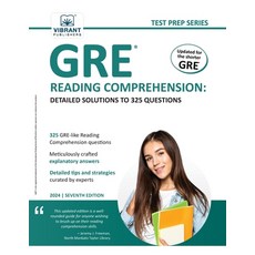 (英文圖書) GRE Reading Comprehension: Detailed Solutions to 325 Questions 平裝版, Vibrant Publishers, 英文