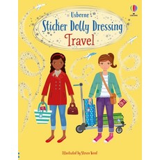 (英文圖書)Sticker Dolly Dressing Travel 平裝版, Usborne Books, 英文