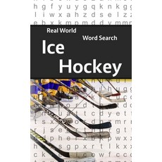 (英文圖書) Real World Word Search: Ice Hockey 平裝版, Independently Published, 英文