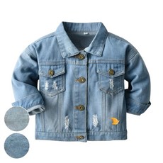 萱寶媽咪baby童裝館 韓版牛仔外套新款夾克中性外套 男童女童兒童外套牛仔外套