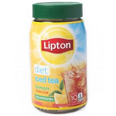 Lipton 立頓 無咖啡因diet檸檬冰茶粉, 1個, 85g