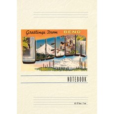 (英文圖書) Vintage Lined Notebook Greetings from Bend 平裝版, Found Image Press, 英文